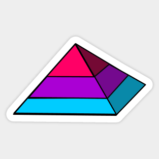 Pyramid Pride Sticker